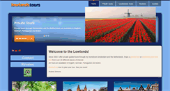 Desktop Screenshot of lowlandstours.com